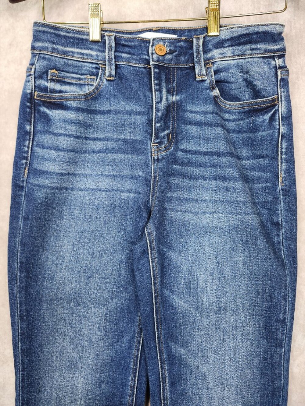 Vervet Dark Wash Bootcut Jeans Size 27 - Picture 3 of 5